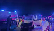 Bingöl yolunda ata çarpan minibüste bir kişi can verdi