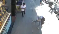 Van'da yürüyüş yoluna beton yağdı