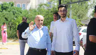 Mardin'de baba oğul aynı üniversite hayali için ter döktü