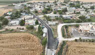Eyyübiye yolunda asfalt çalışması hızlandı