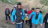 Yüksekova dağlarında 6 saatlik yaşam mücadelesi