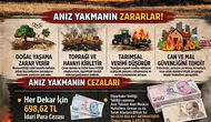 Diyarbakır'da anız yakanların cebini yakacak ceza belli oldu