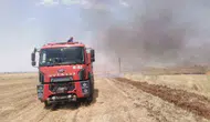 Nusaybin’de anız yangını korkuttu