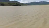 Erciş Koçköprü Barajı doldu taştı