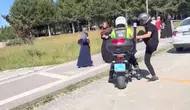Elazığ’da YKS telaşına polis desteği