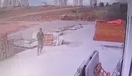 Şanlıurfa'da 33 milyon liralık yangının çıkış anı kameraya yansıdı