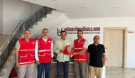 Mardinli iş insanı Veysi Duyan Kızılay’dan ödül aldı