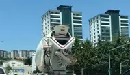 Elazığ trafiğinde beton skandalı