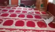 Elazığ’da tahrip edilen camiyi belediye ekipleri kısa sürede onardı