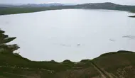 Kuraklıktan kurtulan Akgöl yeniden kuşların uğrak noktası oldu