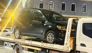 Muş merkezde zincirleme kaza Bir kurye yaralandı