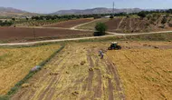 Gercüş çiftçisinin yüzü bu yıl mercimek hasadıyla güldü