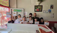 Çermikli öğrencilere karneleriyle ücretsiz çiğköfte ziyafeti