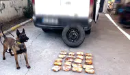 Batman'da minibüsün yedek lastiğinden 11,5 kilo uyuşturucu çıktı