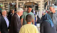 Çermik Belediye Başkanı pazar yerinde halkın nabzını tuttu