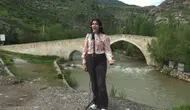 Çermikli öğrenciler ve öğretmenler ilçenin tanıtımı için türkü söyledi