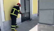Tatvan TCDD binasında yılan sürprizi