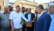Birecik’te mahallelinin taziye evi özlemi sona eriyor