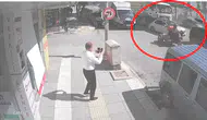 Elazığ’da dehşet anları kamyondan kaçış saniye saniye kaydedildi