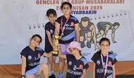 Çermikli minikler oryantring yarışmasına damga vurdu