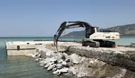 Tatvan sahilinde bulunan eski iskele modern bir görünüme kavuşuyor