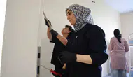 Elazığda öğretmenler yaz tatilini tadilatla geçiriyor