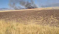 Bingöl'de anız yangınına müdahale eden 4 itfaiyeci dumandan etkilendi