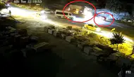 Mardin Artuklu yolunda yaşanan feci kazanın güvenlik kamerası görüntüleri yayınlandı