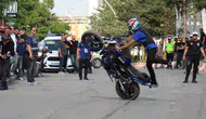 Ağrıda motor tutkunları şampiyonluk için gaza bastı