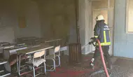 Çaldıran ilçesindeki Kur’an kursunda korkutan yangın kısa sürede söndürüldü