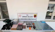 Şırnak jandarmasından 15 milyon liralık dev kaçakçılık operasyonu