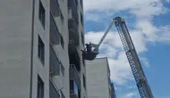 Diyarbakırda bir apartman dairesinde çıkan yangın paniğe yol açtı