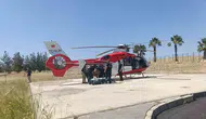 Cizre'deki trafik kazasında ağır yaralanan sürücü Şanlıurfa'ya hava yoluyla nakledildi
