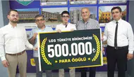 Batmanlı LGS şampiyonuna kurs merkezinden 500 bin liralık ödül