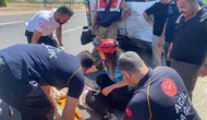 Şanlıurfa yolunda otomobil ile minibüs çarpıştı 12 kişi yaralandı