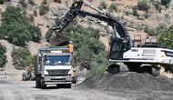 Şırnak Beytüşşebap yolunda çalışmalar son sürat devam ediyor