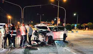 Edremit yolunda iki araç çarpıştı