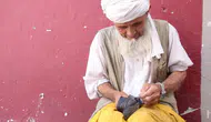 Ceylanpınar sokaklarında 22 yıldır süren ayakkabı tamiri emeği