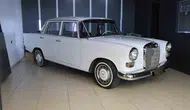 Elazığlı galerici 1967 model Mercedes otomobilini gözünden sakınıyor
