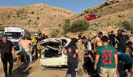 Şırnak'ta yoldan çıkan otomobil uçuruma devrildi
