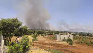 Dicle kırsalında alevler geniş bir alana yayıldı