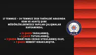 Bingöl Emniyet ekiplerinden yedi günlük operasyon zinciri
