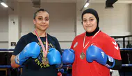 Vanlı iki kız kardeş boksta dünya sahnesine çıktı