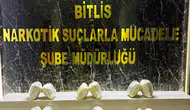 Bitlis merkezli operasyonda araçta 8 kilogram uyuşturucu bulundu