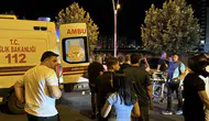 Kayapınar’da bisikletli kadına taksi çarptı