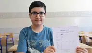 Elazığlı öğrenci Sefa Fırat LGS sınavında tüm soruları doğru yanıtladı