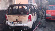 İpekyolu ilçesinde park halindeki kamyonet alevlere teslim oldu