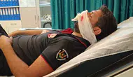 Birecik İtfaiyesinde lastik patlaması sonucu bir personel yaralandı