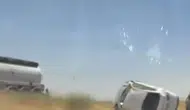 Siverek yolunda otomobil kontrolden çıktı 4 kişi yaralandı