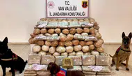 Van jandarmasından tır operasyonu ile büyük miktarda uyuşturucu yakalaması